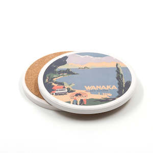 Souvenir: Ceramic Coaster Marlborough Sounds