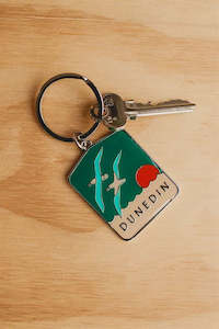 NZ Enamel Dunedin Key Ring