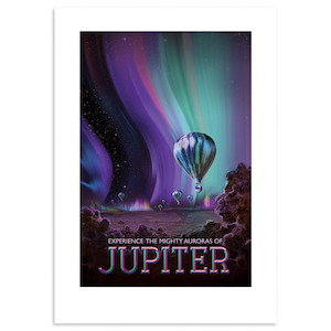 Souvenir: A4 NASA Space Travel Print Jupiter