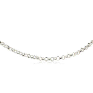 B2 Sterling Silver Belcher Chain Necklace