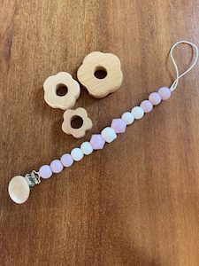 Dummy Clip-White Lilac