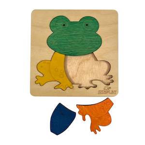 Lifestyle Toys Outlet: EKOPLAY Puzzle Happy Frog