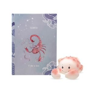 Chabil Gift Box Natural Zodiac Teether | Scorpio