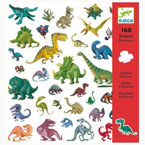 Djeco: 160 Stickers Dinosaur