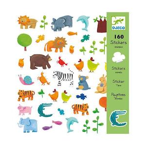 Djeco: 160 Stickers Animals