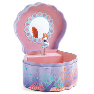 Djeco: Music Box Enchanted Mermaid