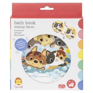 Bath Book Messy Farm