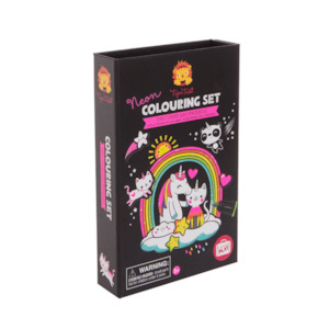 Colouring Set Neon Unicorn & Friends