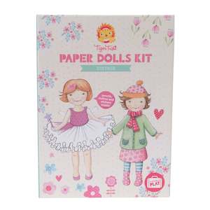 Tigertribe: Paper Dolls Kit Vintage