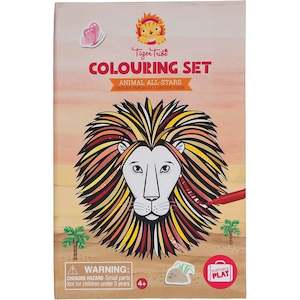 Tigertribe: Colouring Set Animal