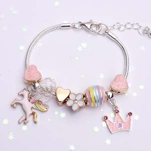 Lauren Hinkley Celestial Unicorn Charm Bracelet