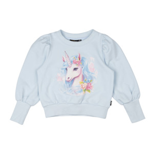 Rock Your Kid Blue Unicorn Sweatshirt