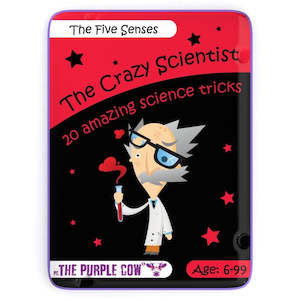 Crazy Scientist Boxed Tin Activity Set The Five Senses