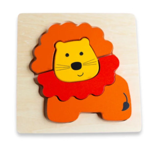 Discover: Discoveroo Chunky Puzzle Lion