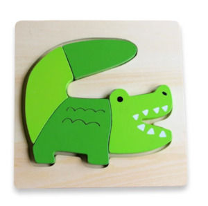 Discover: Discoveroo Chunky Puzzle Crocodile