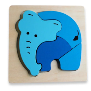 Discover: Discoveroo Chunky Puzzle Elephant