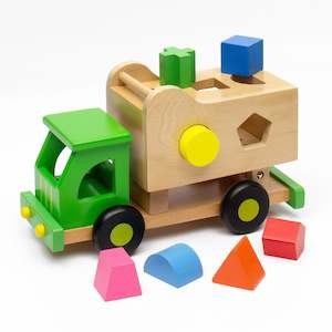 Discoveroo Sort N Stack Tip Garbage Truck