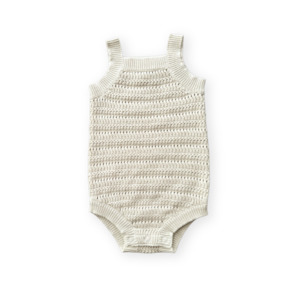 Grown Knitted Organic Singletsuit Dune