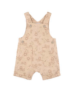 Baby Clothing Shorts Pants: Minihaha Overall Lion Print