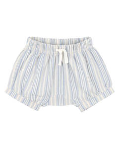 Baby Clothing Shorts Pants: Minihaha  Puffin Stripe Shorts Blue Stripe