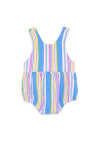 Baby Clothing Dresses Bloomers: Milky Crinkle Stripe Playsuit