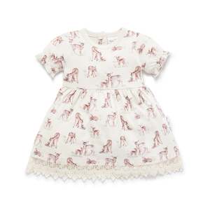 Baby Clothing Dresses Bloomers: Aster & Oak Fawn Ruffle Dress