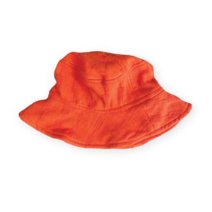 Grown Terry Bucket Hat Rosso