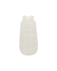 Baby Sleepwear: Quincy Mae Jersey Sleep Bag Blue Floral