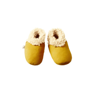 Nature Baby Lambskin Booties Palm