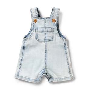 Baby Clothing Shorts Pants: Wilson & Frenchy Denim Overall