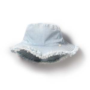 Baby Hats Bonnets: Wilson & Frenchy Sunhat Denim