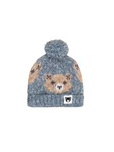 Baby Hats Bonnets: Huxbaby Huxbear Knit Beanie Night