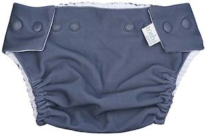 Baby Swimwear: Toshi Swim Nappy Solid Moonlight