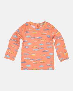 Baby Swimwear: Toshi Swim Rashie Long Sleeve Surfs Up