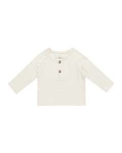 Quincy Mae Zion Shirt Ivory