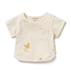 Baby Tops Jumpers: Wilson & Frenchy Organic Tee Quack Quack