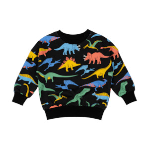 Rock Your Kid Dino Bright Sweatshirt