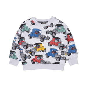 Boys Jumpers Jackets: Rock Your Kid Hot Rod Sweatshirt