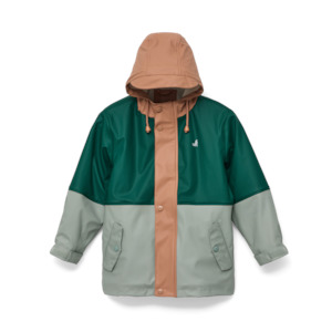 Boys Rainwear: Crywolf Explorer Jacket Moss Forest