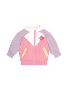 Girls Jumpers Jackets: Huxbaby Strawberry Windbreaker