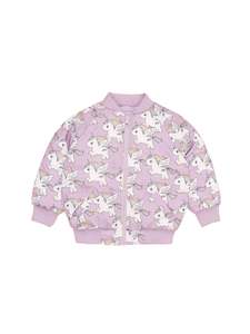 Huxbaby Magical Unicorn Reversible Bomber