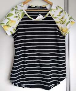 Baby wear: Woman's Raglan Tee sz 16/18