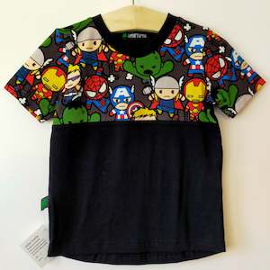 SALE Kids Tee Sz 2 Heros