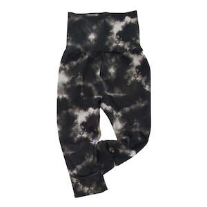 Grow With Me Pants *Black Tie Dye* Size L *1-3 years