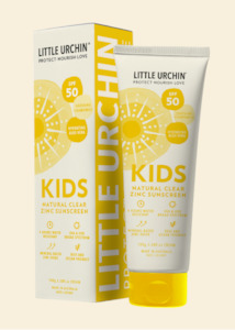 KIDS Natural Clear Zinc Sunscreen SPF 50, 100g