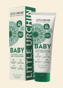 BABY Natural Clear Zinc Sunscreen SPF 50, 100g