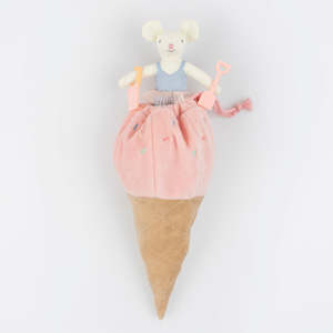 Meri Meri Toy | Mouse Mini in Ice Cream Bag