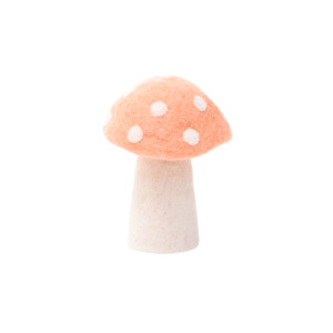 Muskhane Mushroom - Medium 11cm - DOTTY Apricot Blush