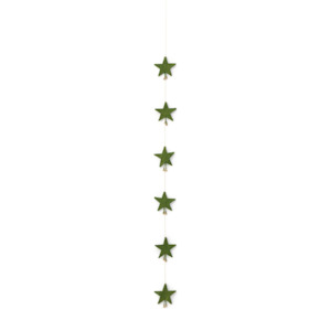 Muskhane Falling Star Garland | Olive