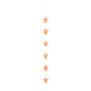 Muskhane Falling Star Garland | Apricot Blush